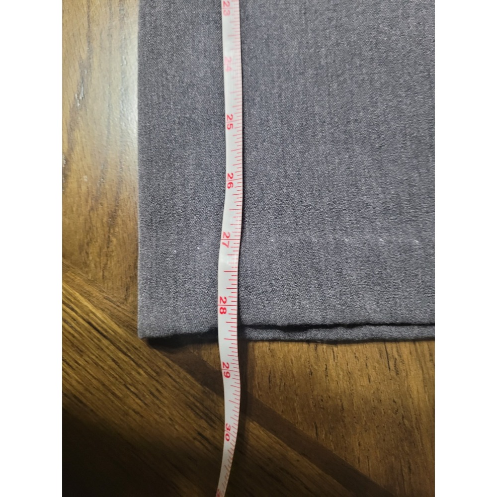 Gloria Vanderbilt Womens Gray Wide Leg Dress Pants Size 12 Career Trousers - Picture 6 of 9